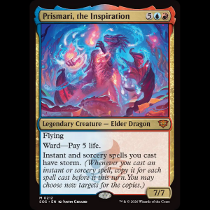 MTG Prismari, the Inspiration Secrets of Strixhaven sos#212