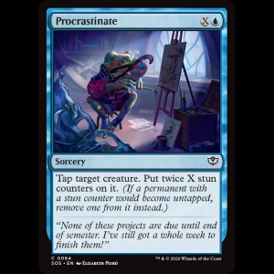 MTG Procrastinate Secrets of Strixhaven sos#64