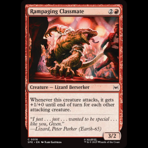 MTG Rampaging Classmate Marvel's Spider-Man Eternal spe#16