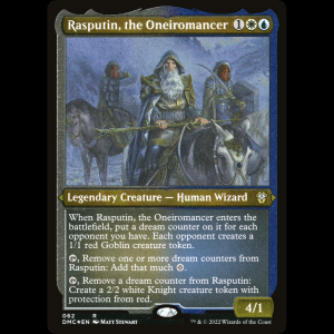 MTG Rasputin, the Oneiromancer Dominaria United Commander dmc#62