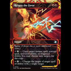 MTG Return the Favor Secrets of Strixhaven Mystical Archive soa#47