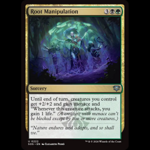 MTG Root Manipulation Secrets of Strixhaven sos#222