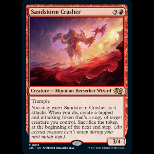 MTG Sandstorm Crasher Foundations Jumpstart j25#18