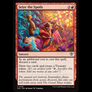 MTG Seize the Spoils Secrets of Strixhaven sos#129