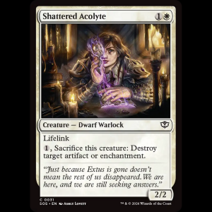MTG Shattered Acolyte Secrets of Strixhaven sos#31
