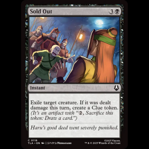 MTG Sold Out Avatar: The Last Airbender tla#119