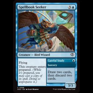 MTG Spellbook Seeker // Careful Study Secrets of Strixhaven sos#68