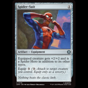 MTG Spider-Suit Marvel's Spider-Man spm#176