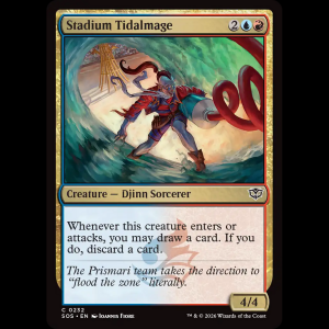 MTG Stadium Tidalmage Secrets of Strixhaven sos#232