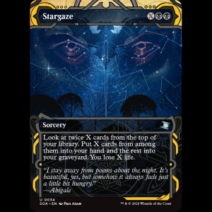 MTG Stargaze Secrets of Strixhaven Mystical Archive soa#34