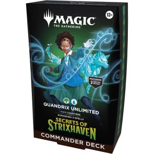 MTG Strixhaven Quandrix Unlimited Commander Deck Ingles