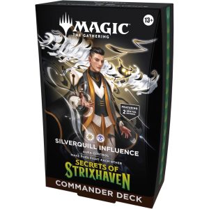 MTG Strixhaven Silverquill Influence Commander Deck Ingles