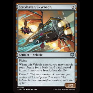 MTG Strixhaven Skycoach Secrets of Strixhaven sos#252