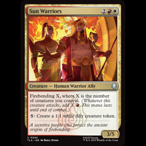 MTG Sun Warriors Avatar: The Last Airbender tla#244