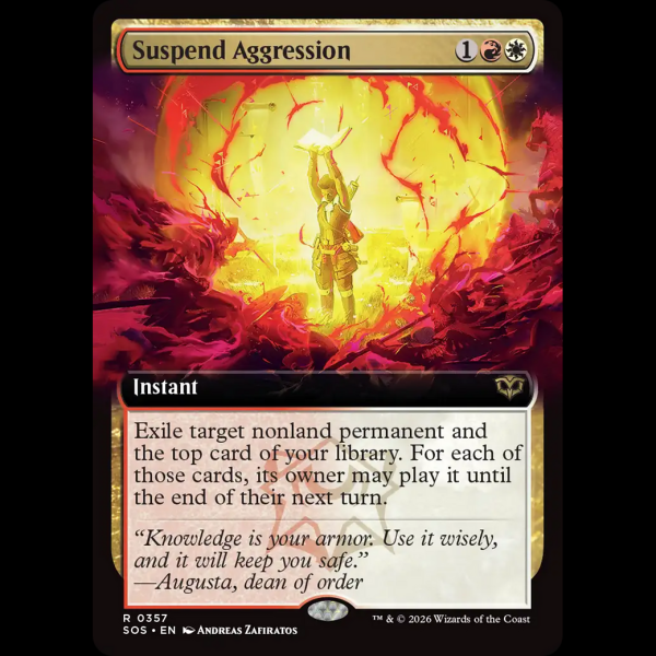 MTG Suspend Aggression Secrets of Strixhaven sos#357 - Madtoyz