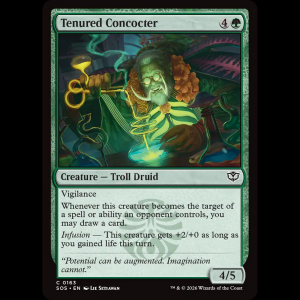 MTG Tenured Concocter Secrets of Strixhaven sos#163