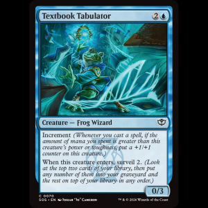 MTG Textbook Tabulator Secrets of Strixhaven sos#70