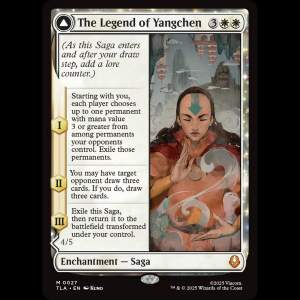 MTG The Legend of Yangchen // Avatar Yangchen Avatar: The Last Airbender tla#27