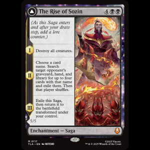 MTG The Rise of Sozin // Fire Lord Sozin Avatar: The Last Airbender tla#117