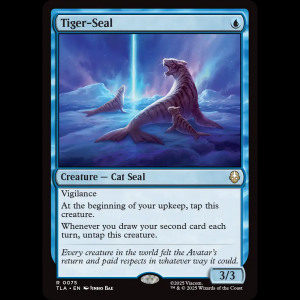 MTG Tiger-Seal Avatar: The Last Airbender tla#75