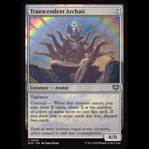 MTG Transcendent Archaic Secrets of Strixhaven sos#5