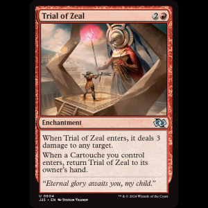 MTG Trial of Zeal Foundations Jumpstart j25#604