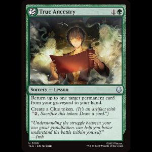 MTG True Ancestry Avatar: The Last Airbender tla#199
