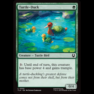 MTG Turtle-Duck Avatar: The Last Airbender tla#200