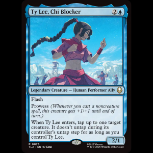 MTG Ty Lee, Chi Blocker Avatar: The Last Airbender tla#76