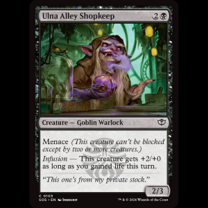 MTG Ulna Alley Shopkeep Secrets of Strixhaven sos#103