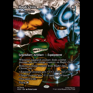MTG Umezawa's Jitte Teenage Mutant Ninja Turtles Source Material pza#19