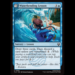 MTG Waterbending Lesson Avatar: The Last Airbender tla#80
