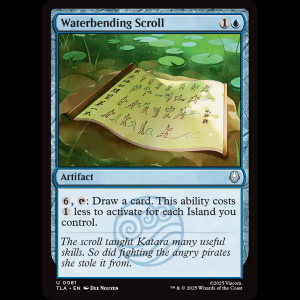 MTG Waterbending Scroll Avatar: The Last Airbender tla#81