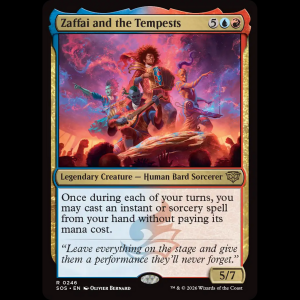 MTG Zaffai and the Tempests Secrets of Strixhaven sos#246