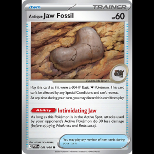 Pokemon TCG Antique Jaw Fossil - Perfect Order - Reverse Holofoil