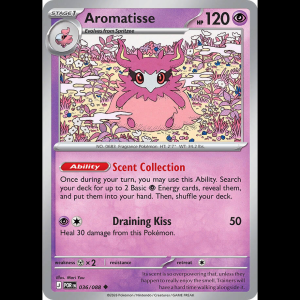 Pokemon TCG Aromatisse - Perfect Order - Reverse Holofoil