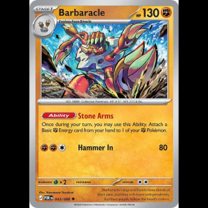 Pokemon TCG Barbaracle - Perfect Order