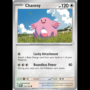 Pokemon TCG Chansey - 133/167 - Twilight Masquerade