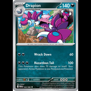 Pokemon TCG Drapion - 052/088 - Perfect Order - Reverse Holofoil