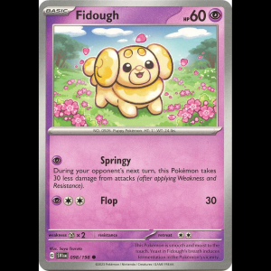 Pokemon TCG Fidough - 098/198 - Scarlet & Violet Base Set