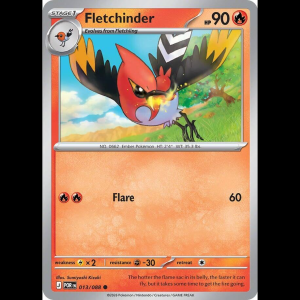 Pokemon TCG Fletchinder - Perfect Order