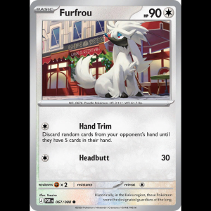 Pokemon TCG Furfrou - Perfect Order - Reverse Holofoil