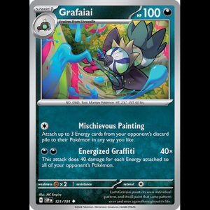 Pokemon TCG Grafaiai - Surging Sparks