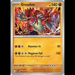 Pokemon TCG Groudon - Ascended Heroes - Holofoil