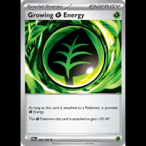Pokemon TCG Growing Grass Energy - Perfect Order - Holofoil