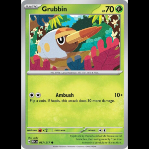 Pokemon TCG Grubbin - Ascended Heroes