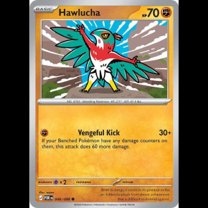 Pokemon TCG Hawlucha - Perfect Order - Reverse Holofoil