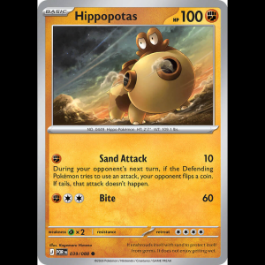 Pokemon TCG Hippopotas - Perfect Order