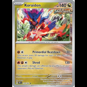 Pokemon TCG Koraidon ESP - Temporal Forces - Reverse Holofoil