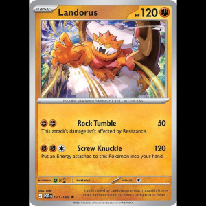 Pokemon TCG Landorus - Perfect Order - Reverse Holofoil
